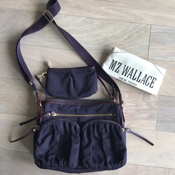 MZ Wallace Handbags - MZ WALLACE NY Plum Purple Handbag Purse NEW